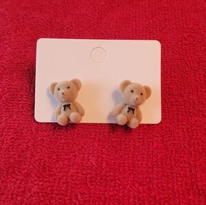Teddy Bear Earrings